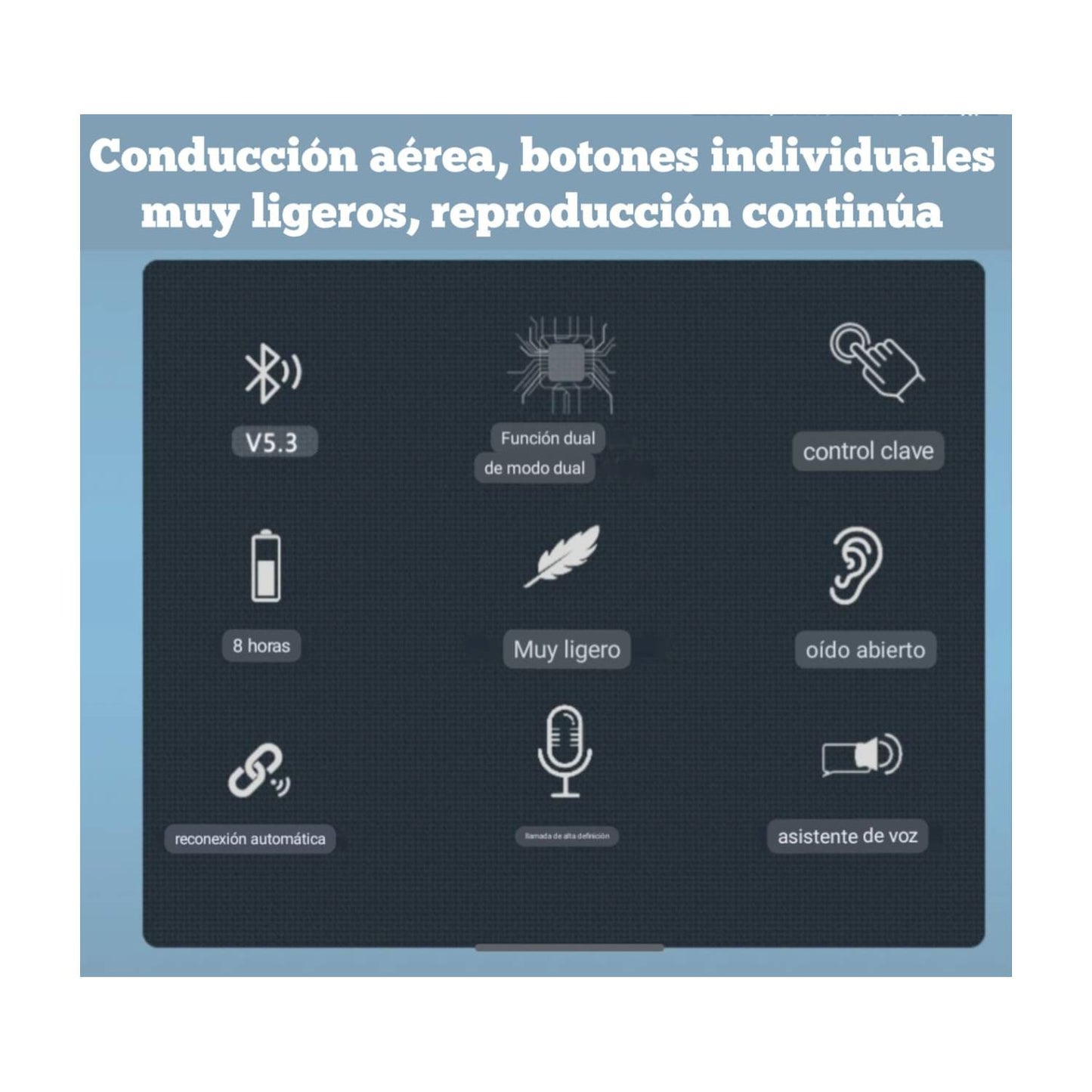 ¡Escucha con Seguridad y Comodidad con los Auriculares Pro Air de Conducción Ósea!